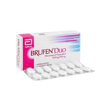 Brufen Duo 500/150mg (1 Box = 28, 1 Strip = 14)