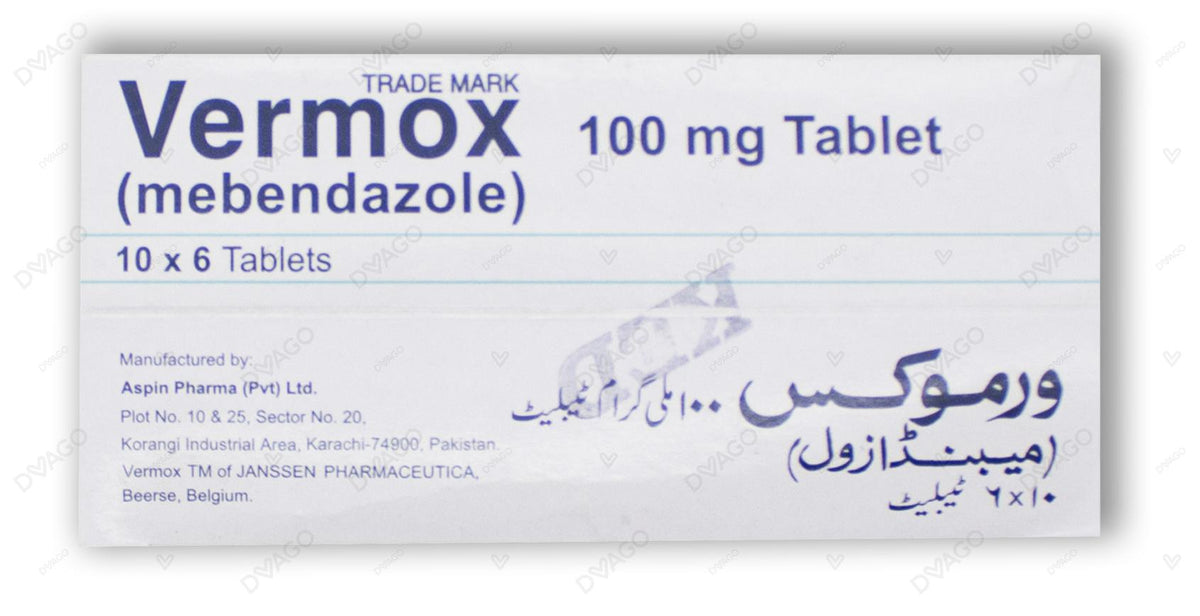 Vermox Tablets 100mg
