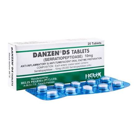 Danzen DS Tablets 10mg ( 1 Box = 2 Strip, 1 Strip = 10 Tabs)