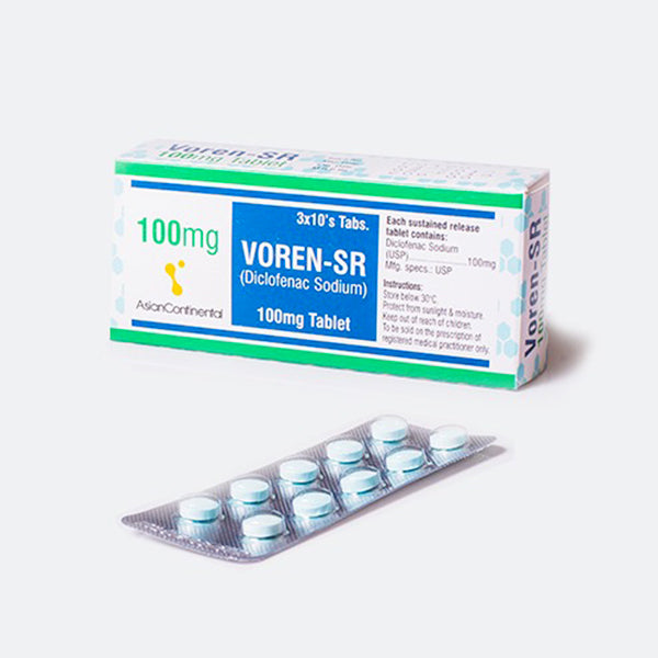 Voren SR Tablets 100mg