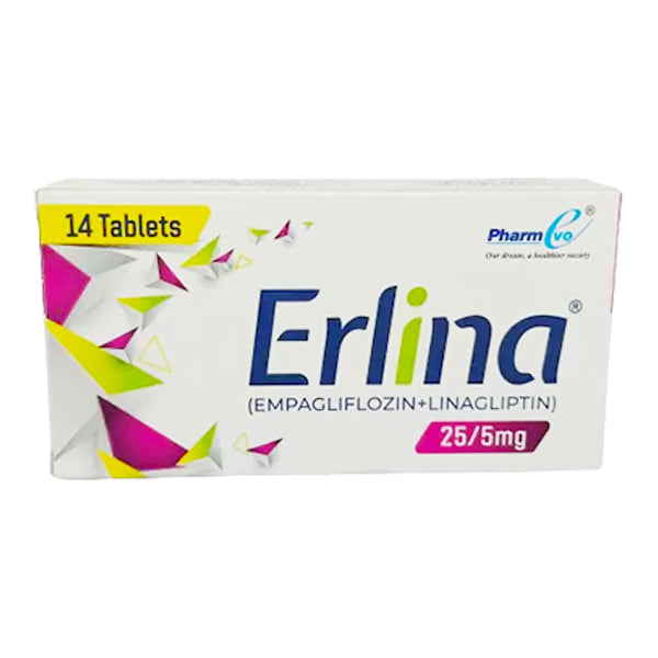 Erlina Tablets 25mg/5mg