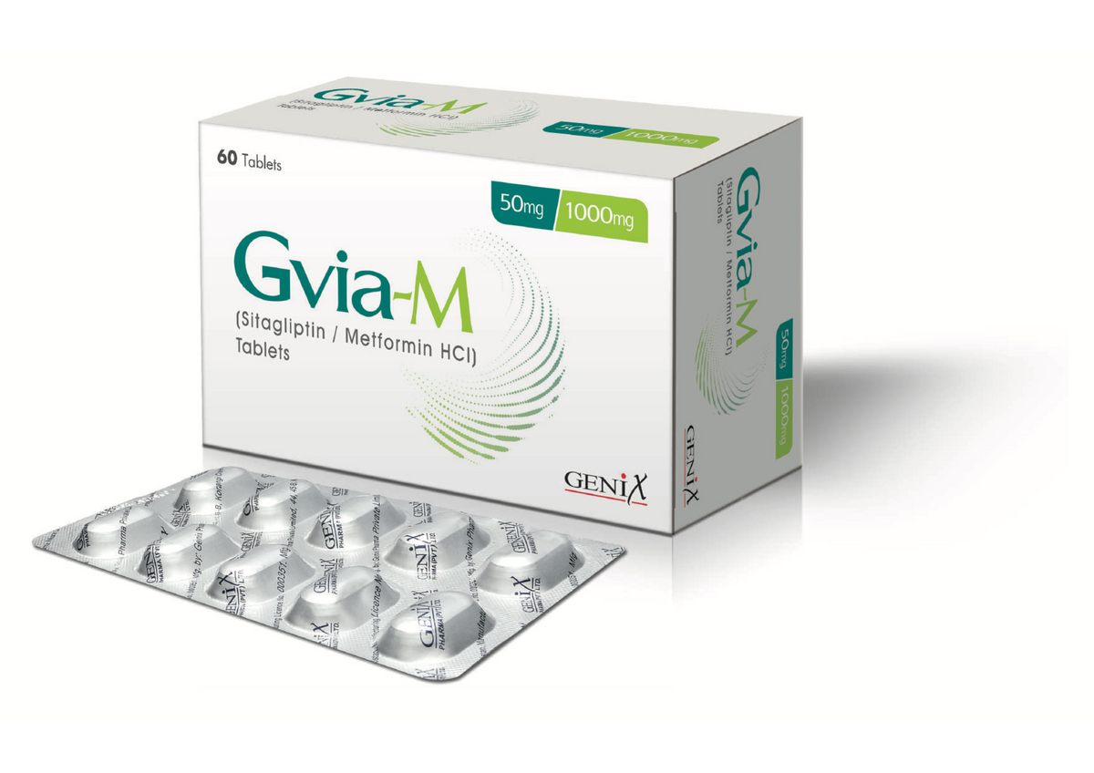 Gvia-M Tablets 50mg/1000mg
