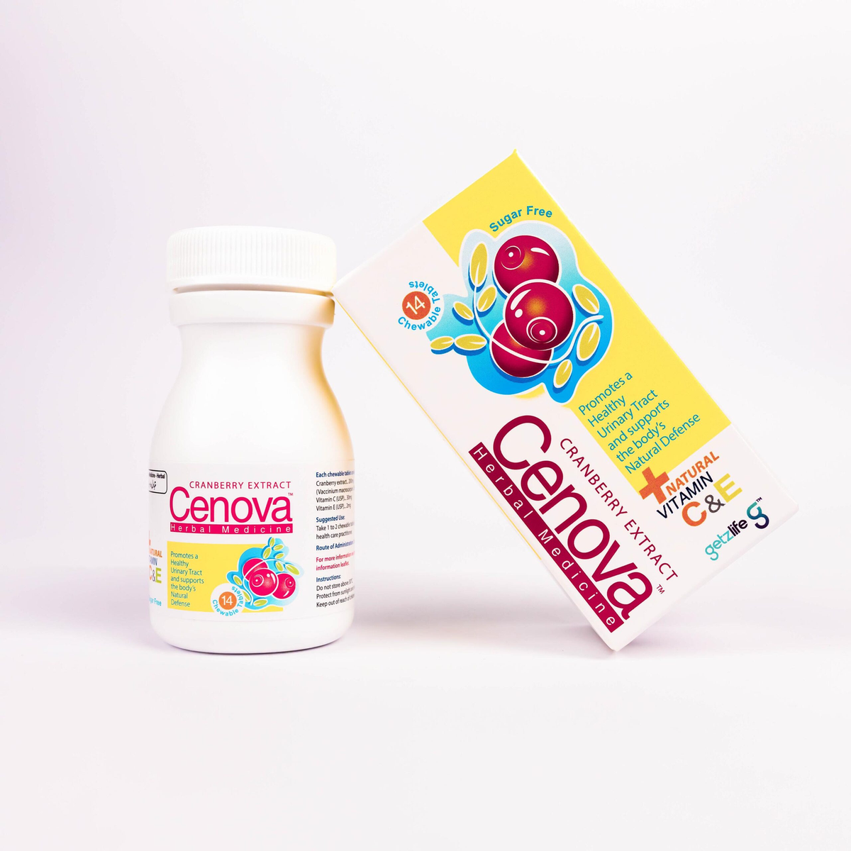 Cenova Tablets 200mg (1 Bottle = 14 Tablets)