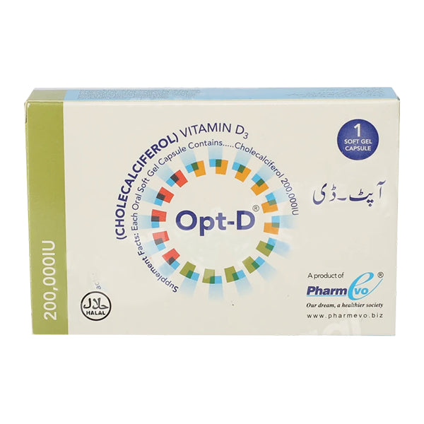 Opt-D Capsules 200000iu