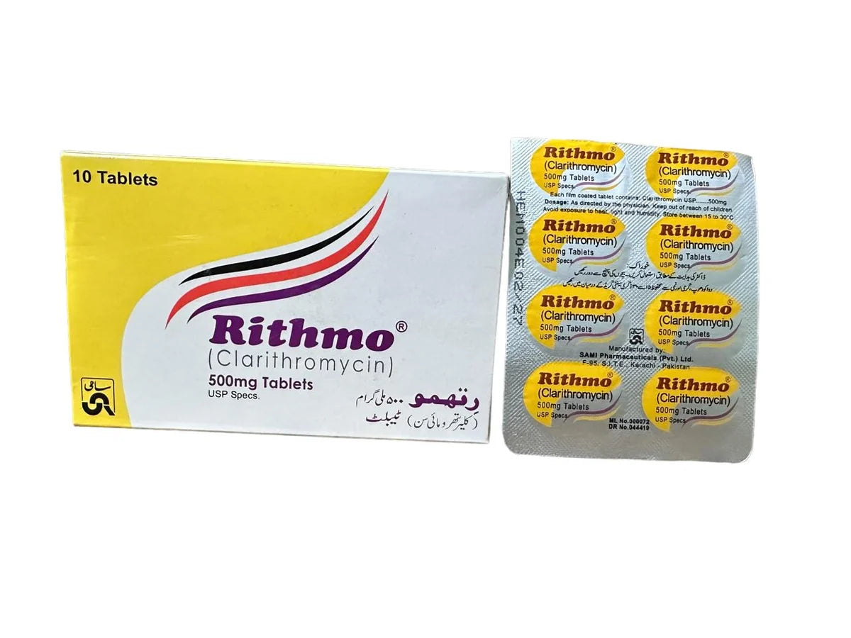 Rithmo Tablets 500mg (1 Box = 1 Strip)