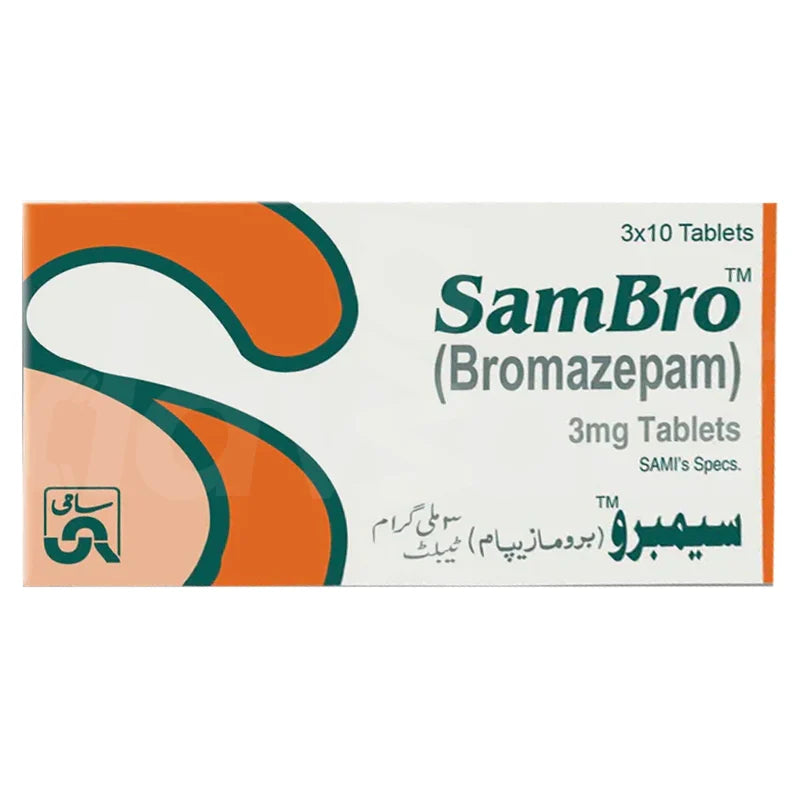 Sambro Tablets 3mg (1 Strip = 10 Tablets)