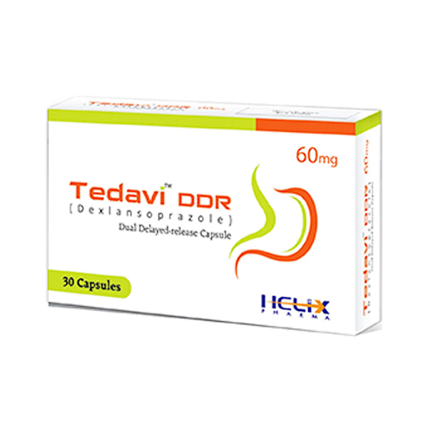 Tedavi Ddr Capsules 60mg (1 Strip = 10 Capsules)