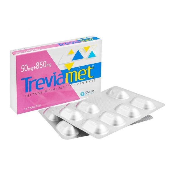 Treviamet Tablets 50mg+850mg