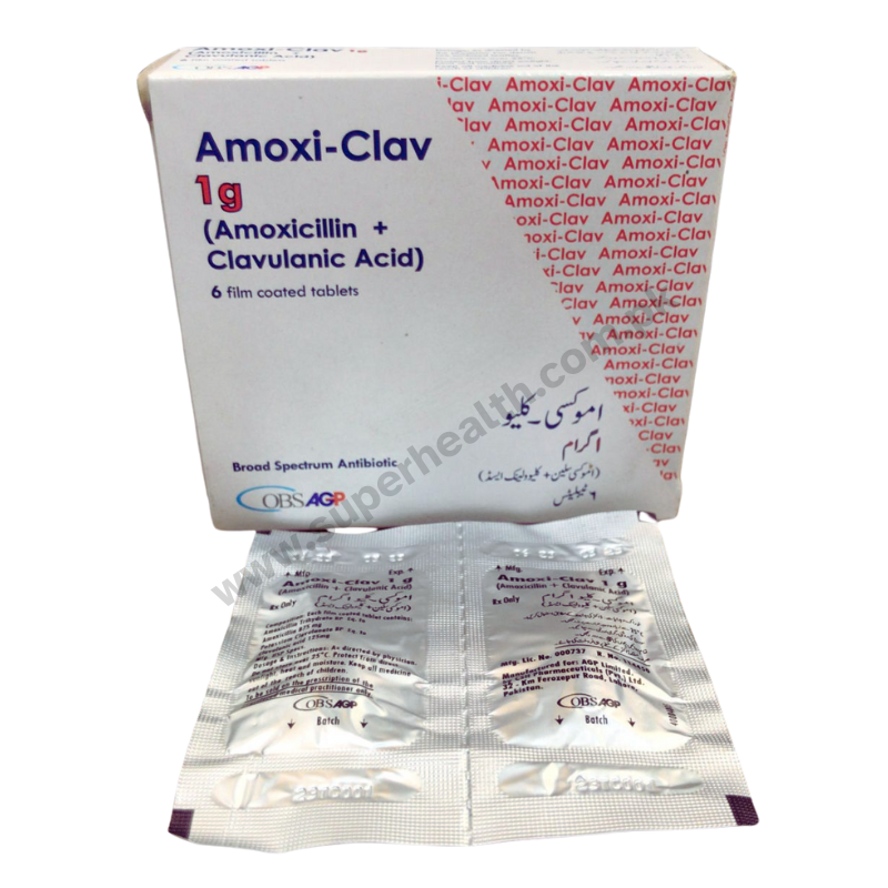 Amoxi-Clav Tablets 1g