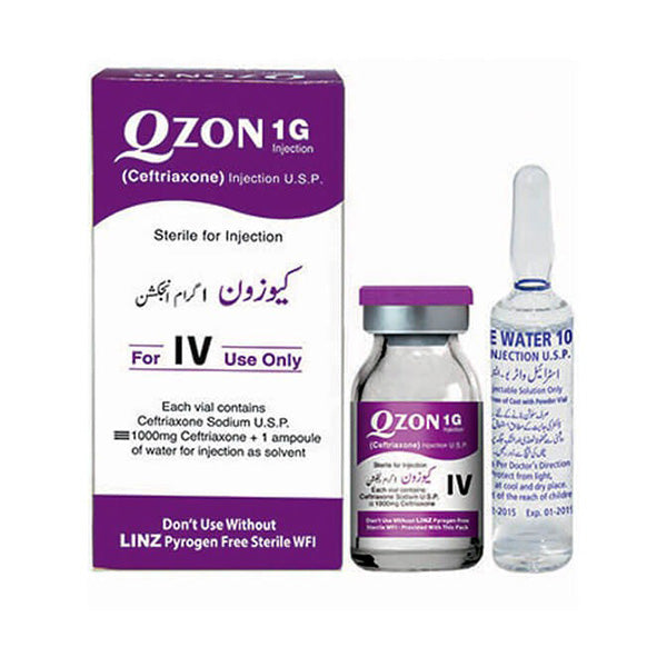 Qzon Injection 1gm