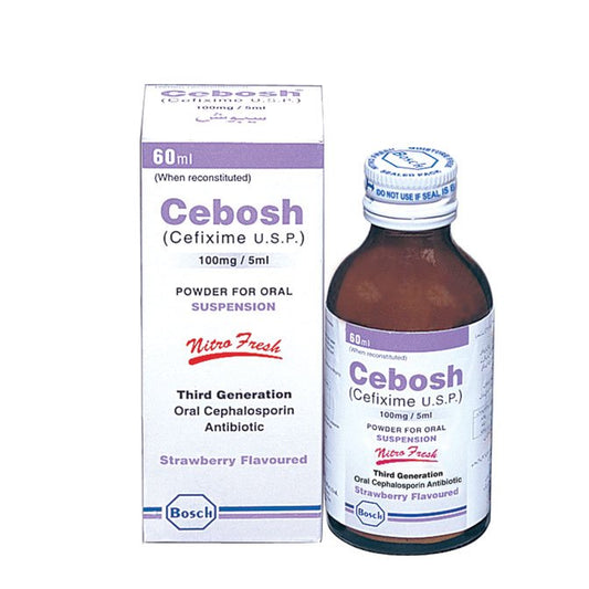 Cebosh Suspension 100mg/5ml 60ml