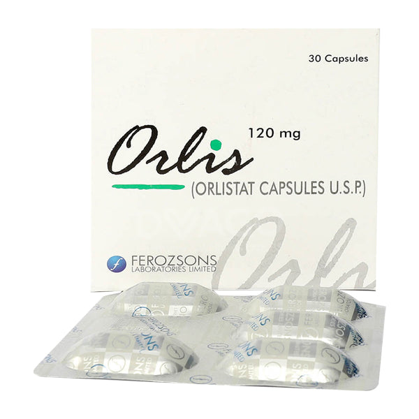 Orlis Capsules 120mg (1 Box = 3 Strips)