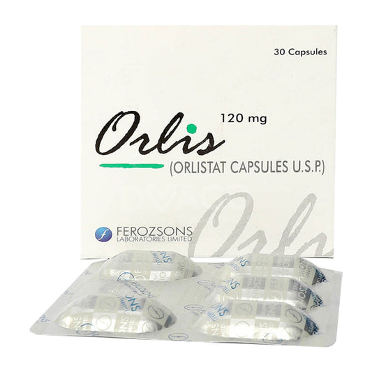 Orlis Capsules 120mg (1 Box = 3 Strips)