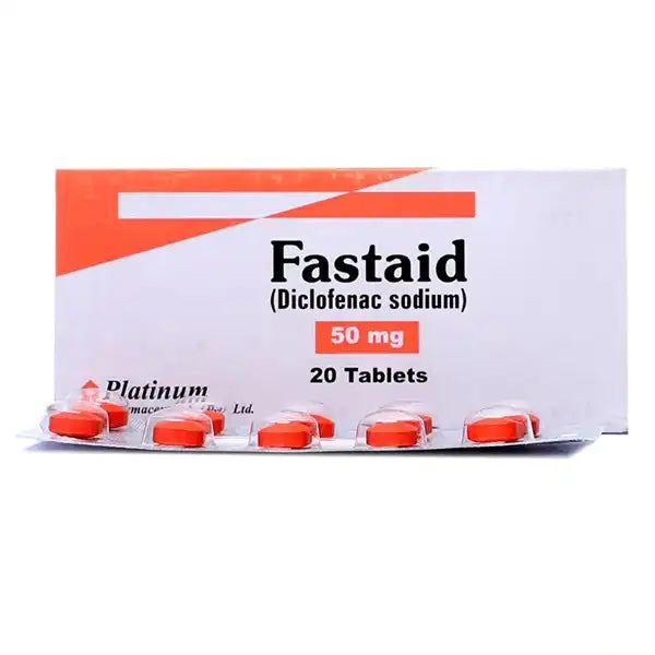 Fastaid Tablets 50mg (1 Strip = 10 Tablets)