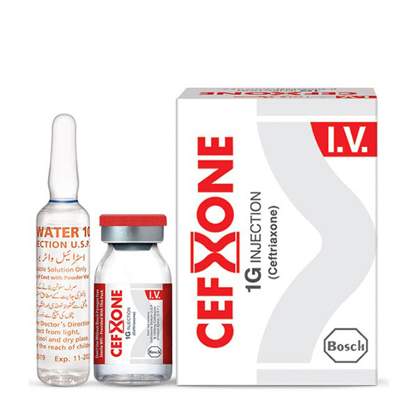 Cefxone Iv Injection 1g (1 Box = 1 Injection)