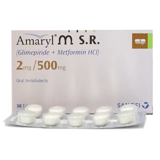 Amaryl M.S.R 1mg/500mg