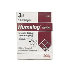 Humalog Injection 100iu/Ml
