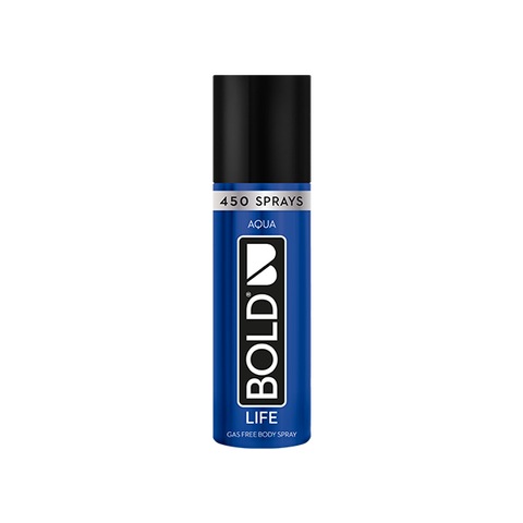 bold life aqua body spray 50ml (mini)