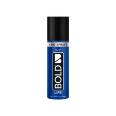 bold life aqua body spray 50ml (mini)