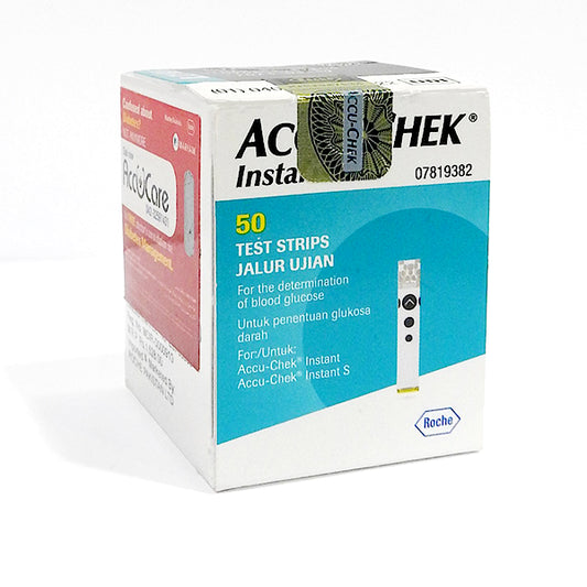 accu-chek instant blood glucose strips