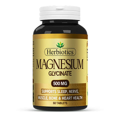 Herbiotics Magnesium Glycinate Tablets 500mg