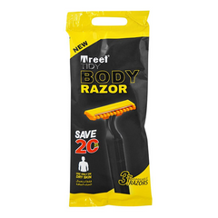 treet tidy disposable body razors 3pcs