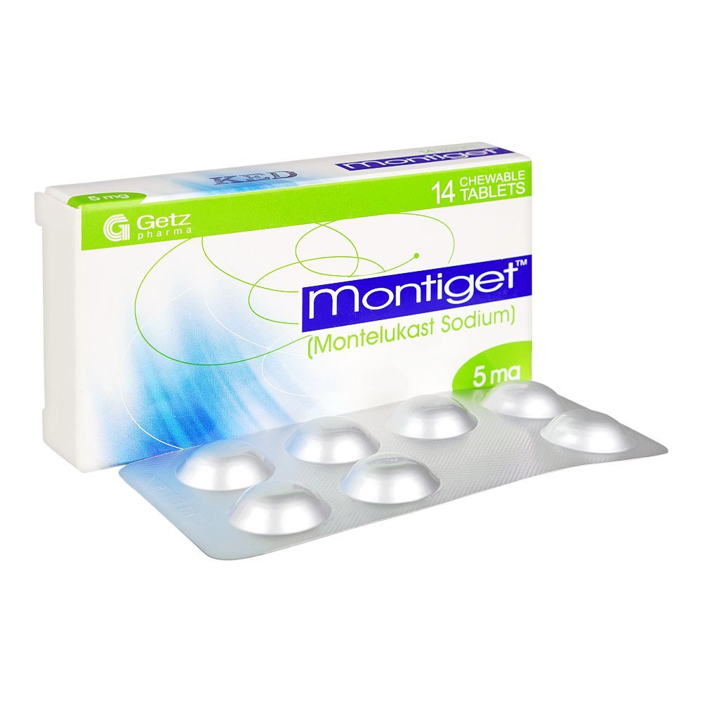 Montiget Tablets 5mg (1 Strip = 7 Tablets)