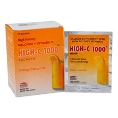 High-C 1000 Orange Flavour Sachets