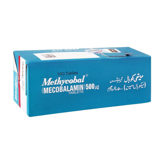 Methycobal Tablets 500mcg (1 Strip = 10 Tablets)