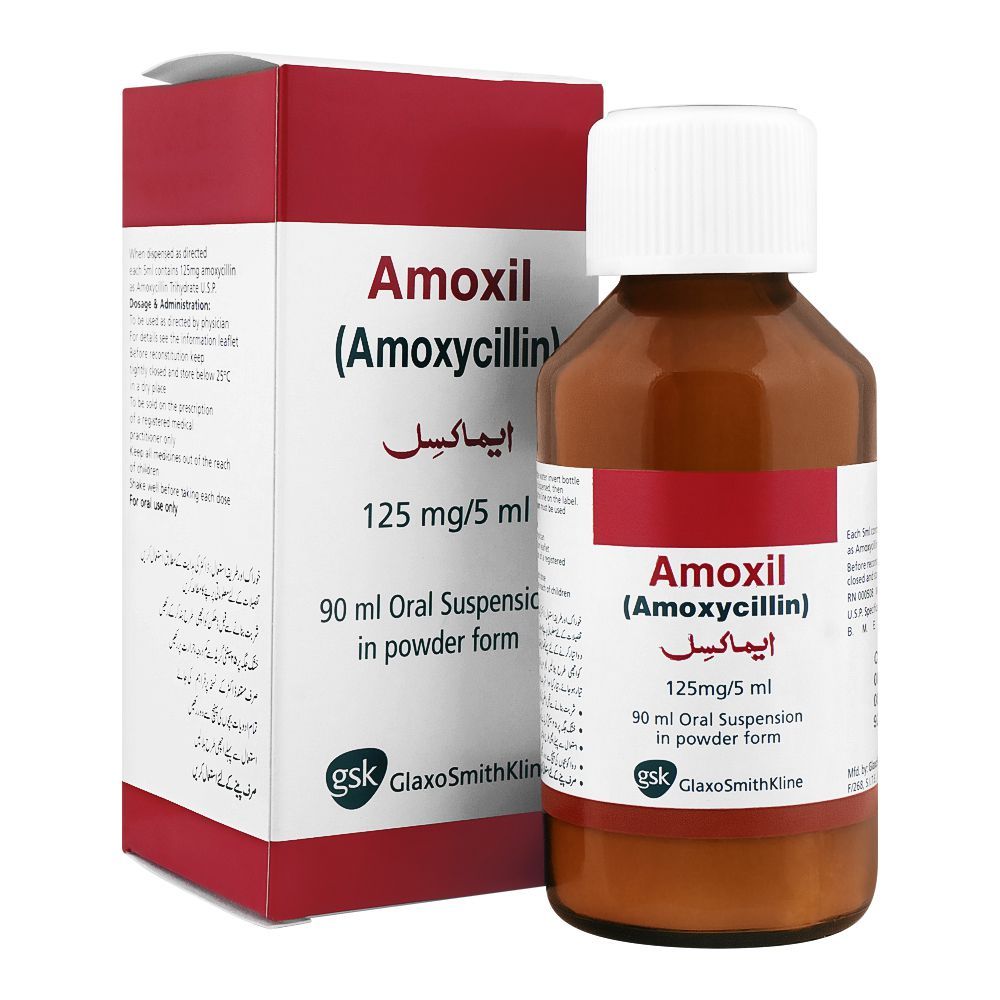 Amoxil 90ml Suspension 125mg