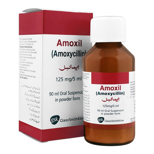 Amoxil 90ml Suspension 125mg
