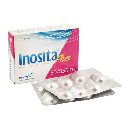 Inosita Plus Tablets 50/850mg (1 Box = 4s)