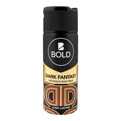 bold dark fantasy deodorant body spray 150ml