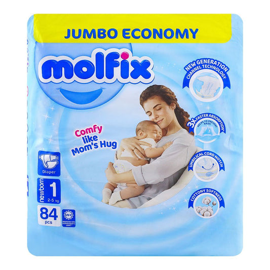 Molfix Baby Diapers Twin Pack Newborn Size 1