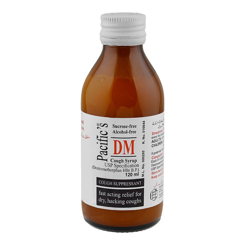 Pacific DM Cough Syrup 120ml