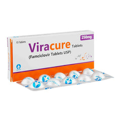 Viracure Tablets 250mg (1 Box = 1 Strip)(1 Strip = 10 Tablets)