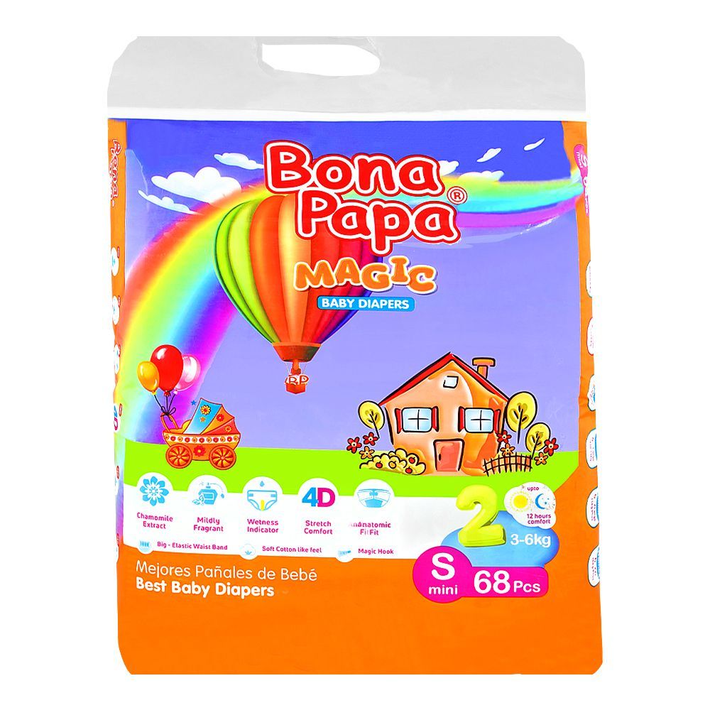 Bona Papa Magic Baby Diapers Small Size 2