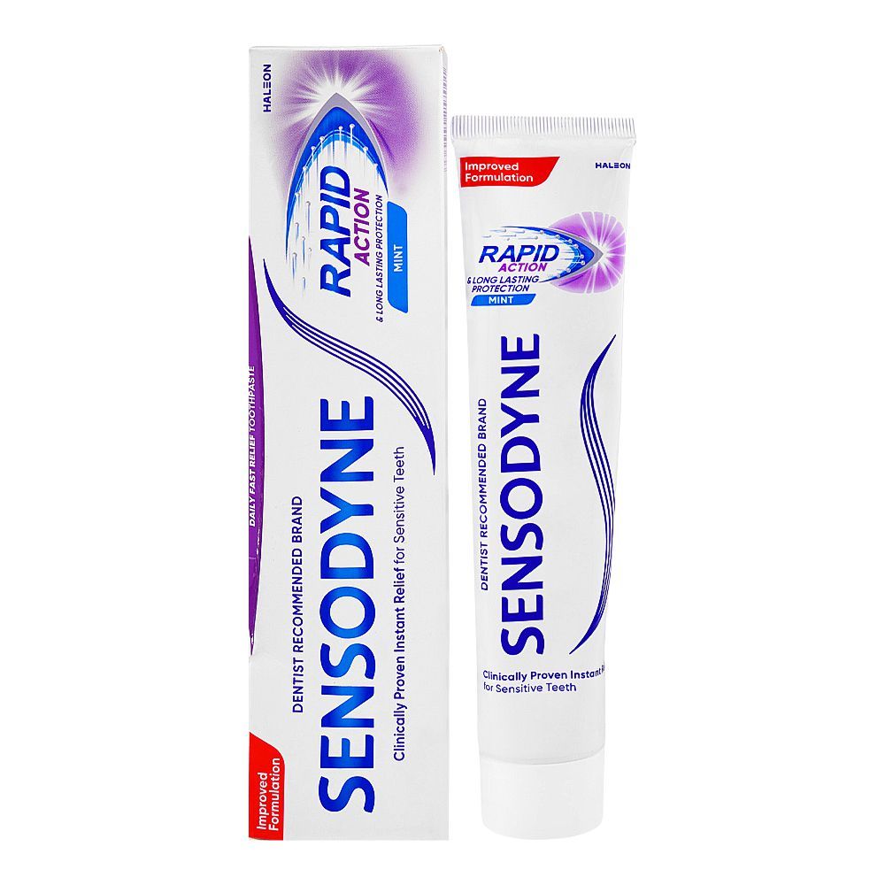 Sensodyne Rapid Action Mint Tooth Paste 70g