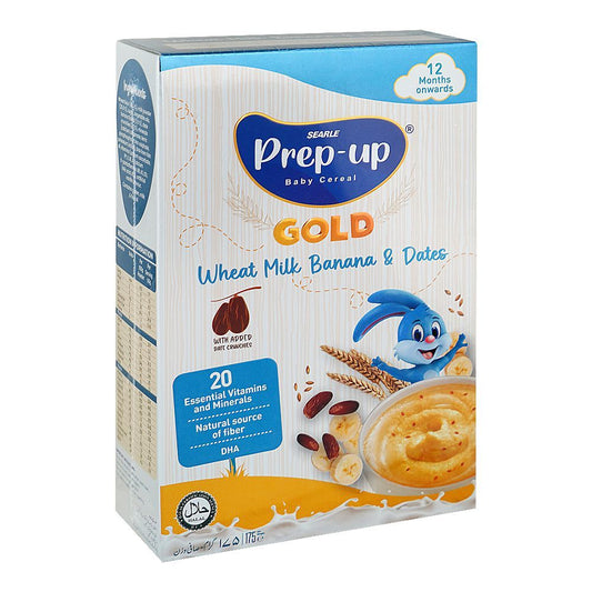Prep-Up Baby Cereal Gold With Wheat, Milk, Banana