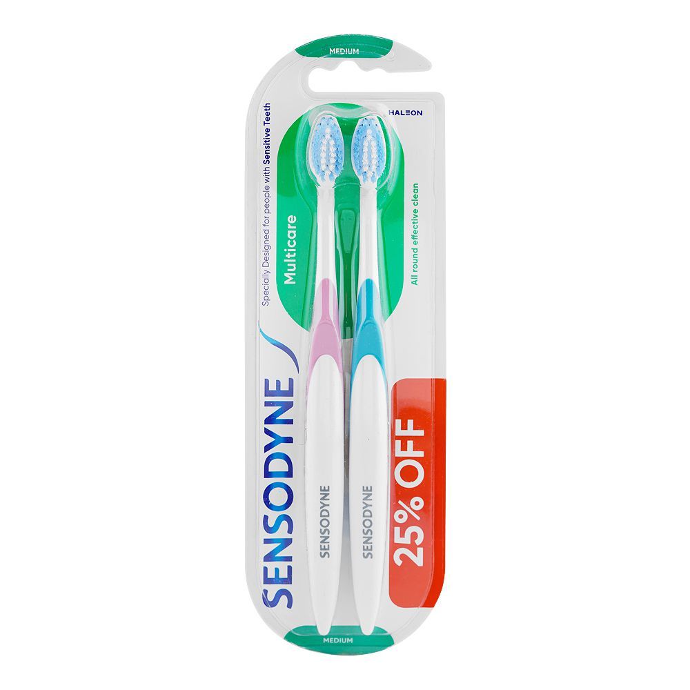 sensodyne multi care twin pack tooth brush