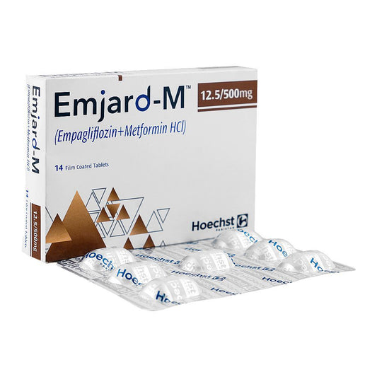 Emjard-M Tablets 12.5/500mg