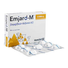Emjard-M Tablets 5mg/500mg