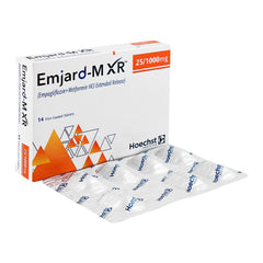 Emjard-M Xr Tablets 25/1000mg