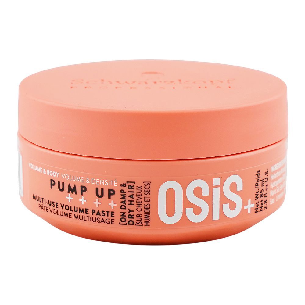 schwarzkopf osis+ pump up multi-use volume paste 85ml
