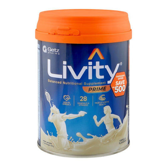 Livity Balanced Nutritional Vanilla