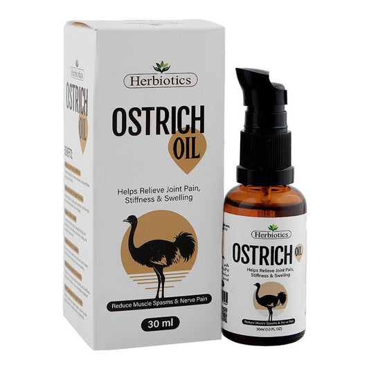 herbiotics ostrich oil for muscles & joints pain relief 30ml
