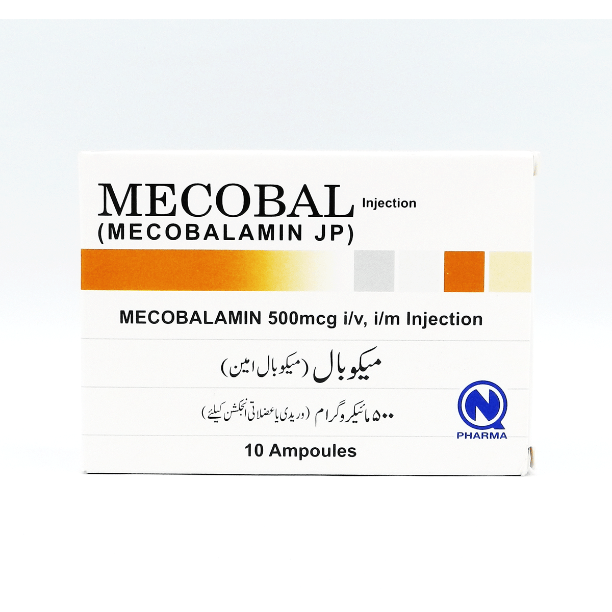 Mecobal Iv/Im Injection 500mcg (1 Box = 10 Injections)