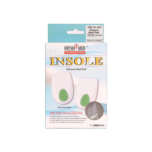 insole silicone heel pad size extra large