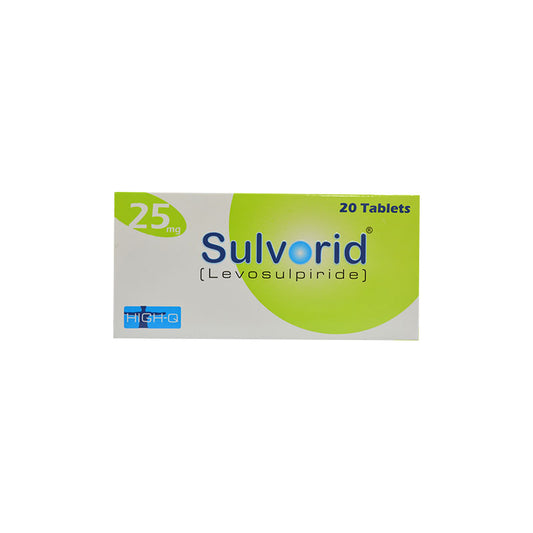 Sulvorid Tablets 25mg (1 Strip = 10 Tablets)