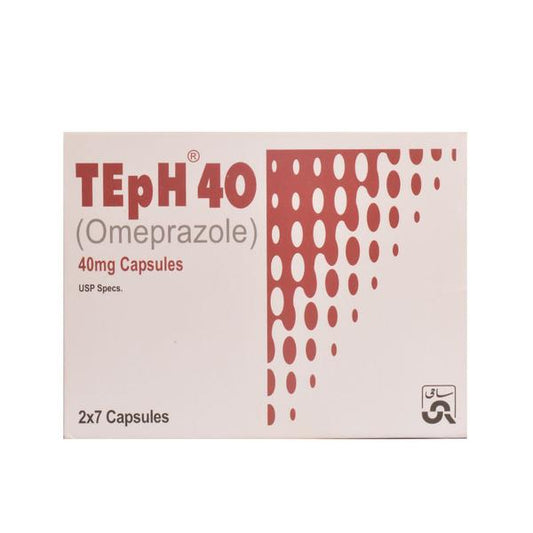 Teph 40 Capsules 40mg (1 Strip = 7 Capsules)